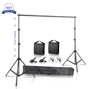 Backdrop Stand Photo Background Green Screen Backdrops