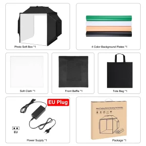 15.8‘’/40CM Photo Studio Light Box Photography Lightbox