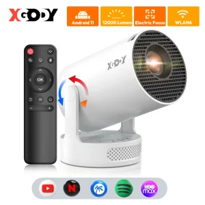 XGODY 4K HY300 Pro+ Projector Built-in 5W Speaker