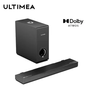 ULTIMEA 2.1 Dolby Atmos Soundbar for TV with Subwoofer