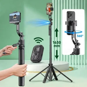 5 in 1 Selfie Tripod Gimbal Stabilizer for Cell Phone