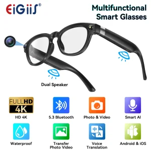 AI Smart Glasses Bluetooth Call With AI Voice Translate